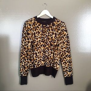 Who What Wear Cheetah Sweater